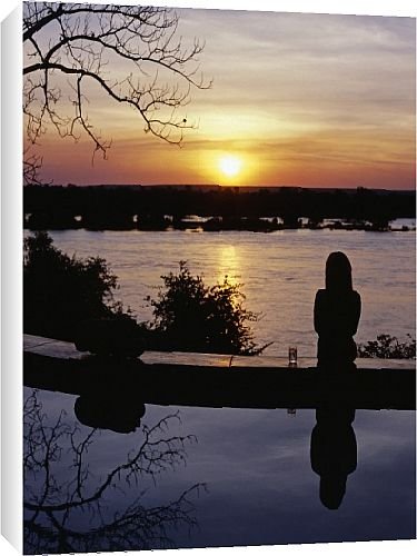 Canvas Prints of Zambia, Livingstone, The River Club from AWL Discover Images