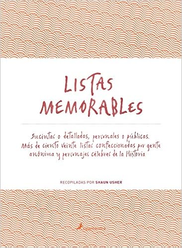 Listas memorables