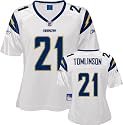 LaDainian Tomlinson White Reebok Replica San Diego Chargers Women's Jersey