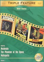 Horror Classics Triple Feature, Vol. 1 (Metropolis (1927) / Nosferatu (1922) / The Phantom of the Opera (1925)