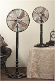 Deco Breeze Cambria Floor Standing Fan, Black