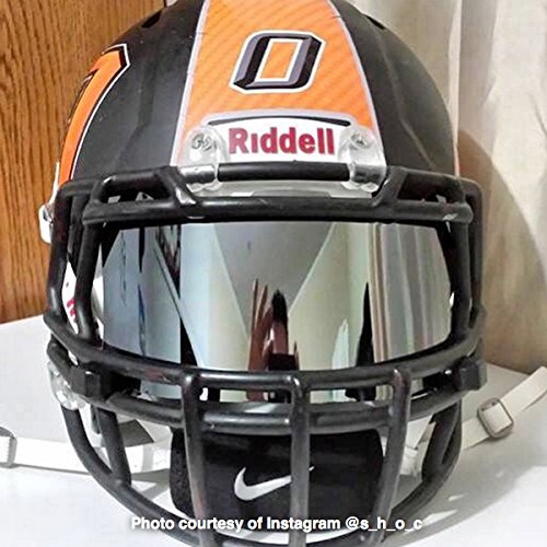 SHOC Visor CHROME MIRROR Sporting Goods Team Sports Football Football