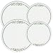 Corelle Coordinates Rosemarie Economy Burner Covers, Set of 4