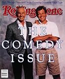 Rolling Stone Cover of Johnny Carson & David Letterman / Rolling Stone Magazine Vol. 538, November 3, 1988, Art Print by Bonnie Schiffman