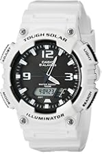 Casio Men's AQ-S810WC-7AVCF Analog-Digital Display Quartz White Watch