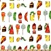 44'' Wide The Very Hungry Caterpillar Snacks White/Multi Fabric By The Yard