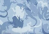 Blue Critter Invasion Wallpaper