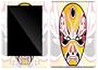 Mask Design Protective Gel Skin for Amazon Kindle DX