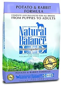 Dick Van Patten's Natural Balance Limited Ingredient Diets Potato and Rabbit Formula Dry Dog Food, 24-Pound Bag Dick Van Patten's Natural Balance Limited Ingredient Diets Potato and Rabbit Formula Dry Dog Food, 24-Pound Bag