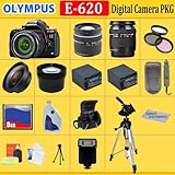 Olympus E-system E-620 SLR Digital Camera with 14-42mm & 40-150mm Zoom Lens ....