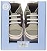 Robeez Boys' Trendy Trainer Slip-On, Taupe, 12-18 Months M US Infant