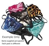 7 Pack of Womens Thongs One Size Fits Most