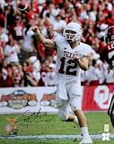 Colt McCoy Autographed/Hand Signed Texas Longhorns 16X20 Photo vs Oklahoma- McCoy Hologram