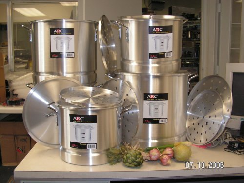 Concord Set of 5 Aluminum Stock Pots product image