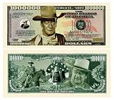 John Wayne Million Dollar Bill With Bill Protector