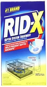 RID-X Septic Tank System Treatment, 1-Dose Powder, 9.8 Ounce