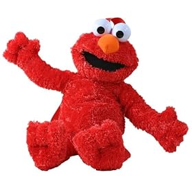 Elmo Plush Backpack - Red by Sesame Street