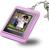 Digital Photo Frame 1.5" LCD Picture Album Keychain - Pink