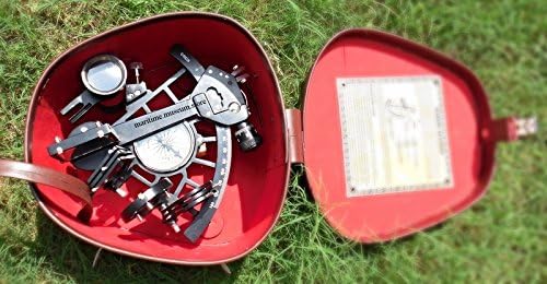 Brass Ship Sextant 8 inch Big Antiques Marine Captain Sextant.C-3221