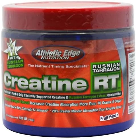 Athletic Edge Nutrition Creatine RT Fruit Punch, 130 Grams