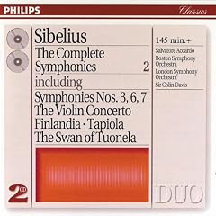 Sibelius : Int�grale des symphonies, vol. 2 : Symphonies n�  3, 6 et 7 - Concerto pour violon - Finlandia - Tapiola - Le Cygne de Tuonela