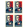 Barack Obama RARE Campaign Poster -24 x 36 - SET OF 4