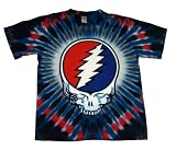 Grateful Dead Steal Your Tears Face Skull Psychedelic Tie Dye T-Shirt