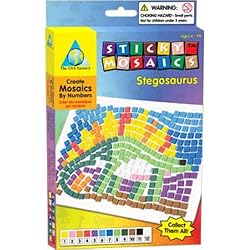 STEGOSAURUS STICKY MOSAICS by The Orb Factory