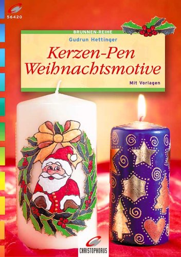 Kerzen-Pen Weihnachtsmotive