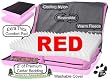 Pet Gear Nature's Foundation Dog Bed - Orthopedic Foam Pad - Excellent Support System - Reversible, Washable, Attractive - SMALL - Red