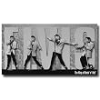 Nostalgic Elvis Presley Tin Sign : Silver Montage
