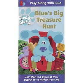 Blue's Clues - Blue's Big Treasure Hunt by Gorden Kaye, Carmen Silvera, Vicki Michelle, Guy Siner, and Richard Marner