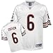 Reebok Chicago Bears Jay Cutler Replica White Jersey Size: Large