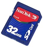 SanDisk 32 MB Secure Digital Card