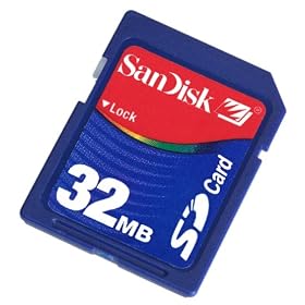 SanDisk 32 MB Secure Digital Card