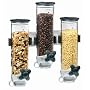 Zevro WM300 Indispensable SmartSpace Wall Mount Triple Dry-Food Dispenser
