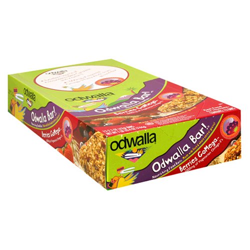 Odwalla Nourishing Food Bar, Berries GoMega, 2.2-Ounce Bars in 12-Count Boxes (Pack of 2) by Odwalla