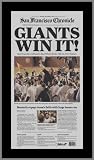 San Francisco Giants - Chronicle - World Series 2010 - Wood Mounted Newspaper Print