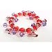 51M79YGATuL. AA75  Red Hat Lady Society / Bracelet / Red Hat Charms & Beads