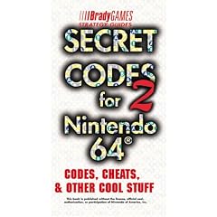 Secret Codes for Nintendo 64, Volume 2 (Official Strategy Guides) (v. 2)