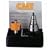 CMT 835.001.11 Variable Depth From 1/8-Inch to 1/2-Inch, 1/2-Inch Cutting Height, 1/4-Inch Shank Rabbeting Router Bit Set