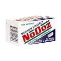NoDoz Alertness Aid Caffeine Caplets, Maximum Strength, 200 mg, 60-Count Bottles (Pack of 3)