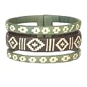 Arrow Cane Fiber Green Bangle "Right on Target Bangle [Green]" -Fair Trade Gifts