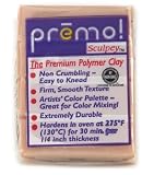 Premo Sculpey Polymer Clay Beige 2 oz Bar