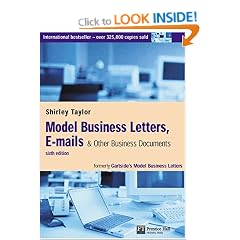 Model Business Letters, E-mails and Other Business Documents