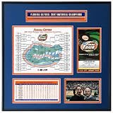 Florida Gators 2007 NCAA Men's Basketball National Champions Ticket Frame