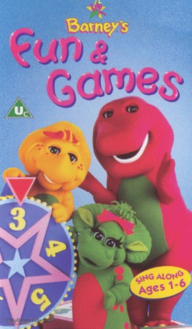 Barney-Fun & Games [VHS]