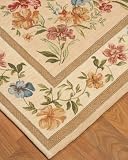 French Countryside Jacquard Area Rug Carpet - Fawn - 3 Sizes Available