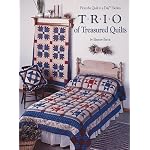 Trio of Treasured Quilts (Burns, Eleanor. Quilt in a Day Series,) book cover
