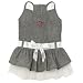Dog Dress - Gingham Bling Dog Sundress - X-Small (XS)
